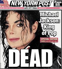 king of pop dead